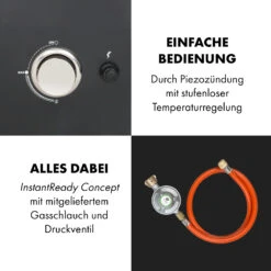 Pasadena Gas-Räuchergrill 2,5 KW Heizleistung 180 °C / 350 °F Max. 17 Pasadena Gas-Räuchergrill 2,5 KW Heizleistung 180 °C / 350 °F Max. -Küche Zu Hause 10034818 de 0008 logo