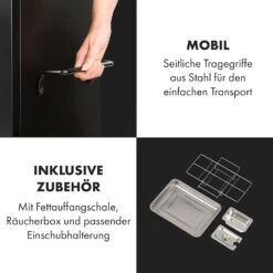 Pasadena Gas-Räuchergrill 2,5 KW Heizleistung 180 °C / 350 °F Max. 18 Pasadena Gas-Räuchergrill 2,5 KW Heizleistung 180 °C / 350 °F Max. -Küche Zu Hause 10034818 de 0009 logo