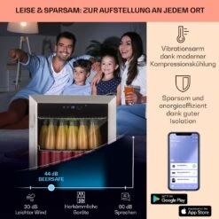 Coachella 50 Weinkühlschrank 47 Liter WiFi-Funktion Hintergrundbeleuchtung Edelstahl 9 Coachella 50 Weinkühlschrank 47 Liter WiFi-Funktion Hintergrundbeleuchtung Edelstahl -Küche Zu Hause 10034820 de 0003 logo