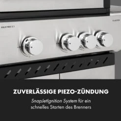 Valkyrie Gasgrill 3x3,2 + 2,9 KW Sichtfenster 54x42 Cm Grill Edelstahl 18 Valkyrie Gasgrill 3x3,2 + 2,9 KW Sichtfenster 54x42 Cm Grill Edelstahl -Küche Zu Hause 10034845 de 0009 logo