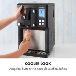 Sweet Sundae Eiscrememaschine Kompressor 1,5l Edelstahl Schwarz -Küche Zu Hause 10034911 de 0003 logo