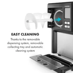 Sweet Sundae Eiscrememaschine Kompressor 1,5l Edelstahl Schwarz -Küche Zu Hause 10034911 uk 0008 logo Klarstein Sahnehaeubchen Eiscrememaschine schwarz