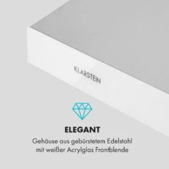 Contempo Neo Unterbau-Dunstabzugshaube 60cm 175m³/h LED Edelstahl Acryl Weiß -Küche Zu Hause 10034961 de 0007 logo