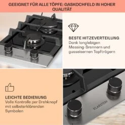 Alchemist Domino Gaskochfeld 2-flammig Aluminium-Brenner Glaskeramik 12 Alchemist Domino Gaskochfeld 2-flammig Aluminium-Brenner Glaskeramik -Küche Zu Hause 10034968 de 0004 usp