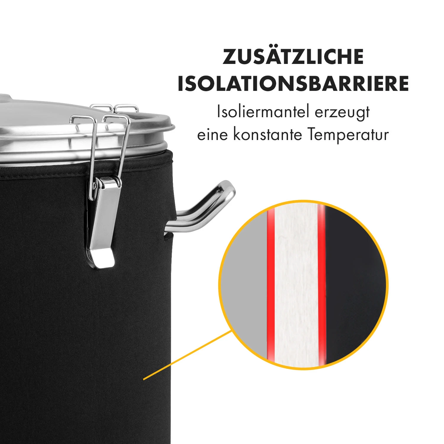 Mundschenk 3XL Maischekessel Isoliermantel 65l Zubehör 2 Mundschenk 3XL Maischekessel Isoliermantel 65l Zubehör – Bild 2