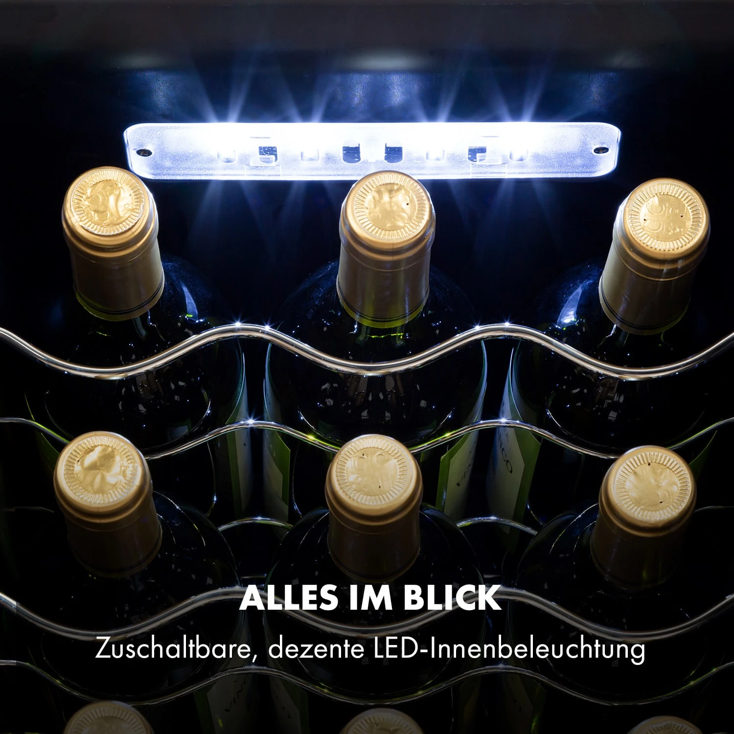 Shiraz 15 Slim Uno Weinkühlschrank 44l Touch-Bedienfeld 5-18°C 6 Shiraz 15 Slim Uno Weinkühlschrank 44l Touch-Bedienfeld 5-18°C – Bild 6