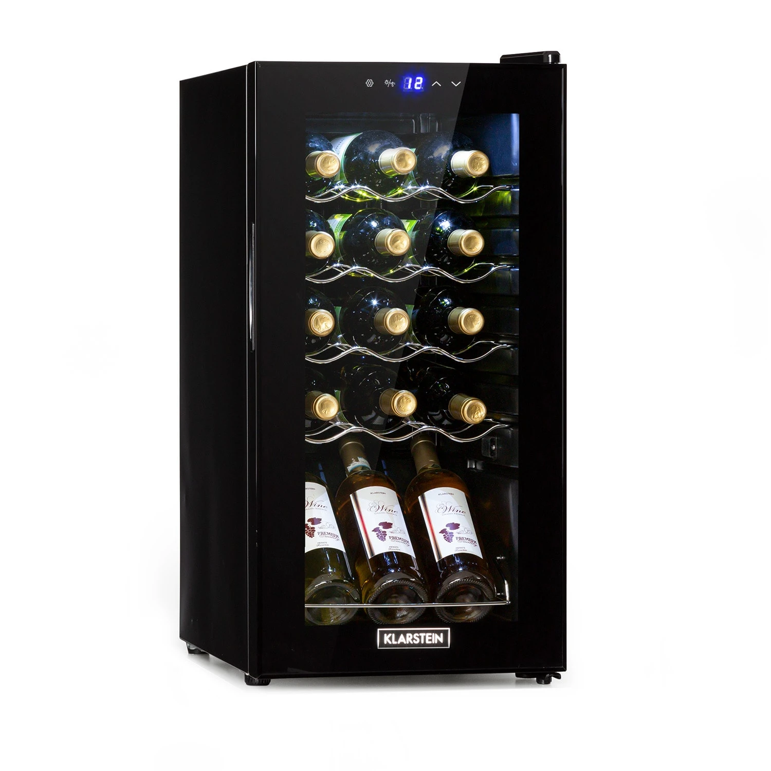 Shiraz 15 Slim Uno Weinkühlschrank 44l Touch-Bedienfeld 5-18°C 1 Shiraz 15 Slim Uno Weinkühlschrank 44l Touch-Bedienfeld 5-18°C