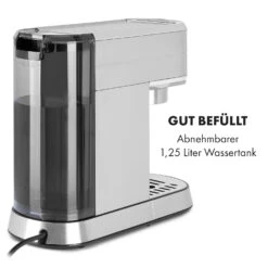 Futura Espressomaker 20 Bar 1450 Watt 20 Bar Wassertank: 1,25 Liter Rostfreier Edelstahl -Küche Zu Hause 10035183 de 0004 logo