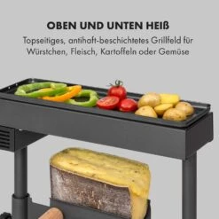 Appenzell XL Raclette Mit Grill 600 W Thermostat 2 Käseträger 11 Appenzell XL Raclette Mit Grill 600 W Thermostat 2 Käseträger -Küche Zu Hause 10035218 de 0004 logo