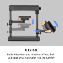 Appenzell XL Raclette Mit Grill 600 W Thermostat 2 Käseträger 14 Appenzell XL Raclette Mit Grill 600 W Thermostat 2 Käseträger -Küche Zu Hause 10035218 de 0007 logo