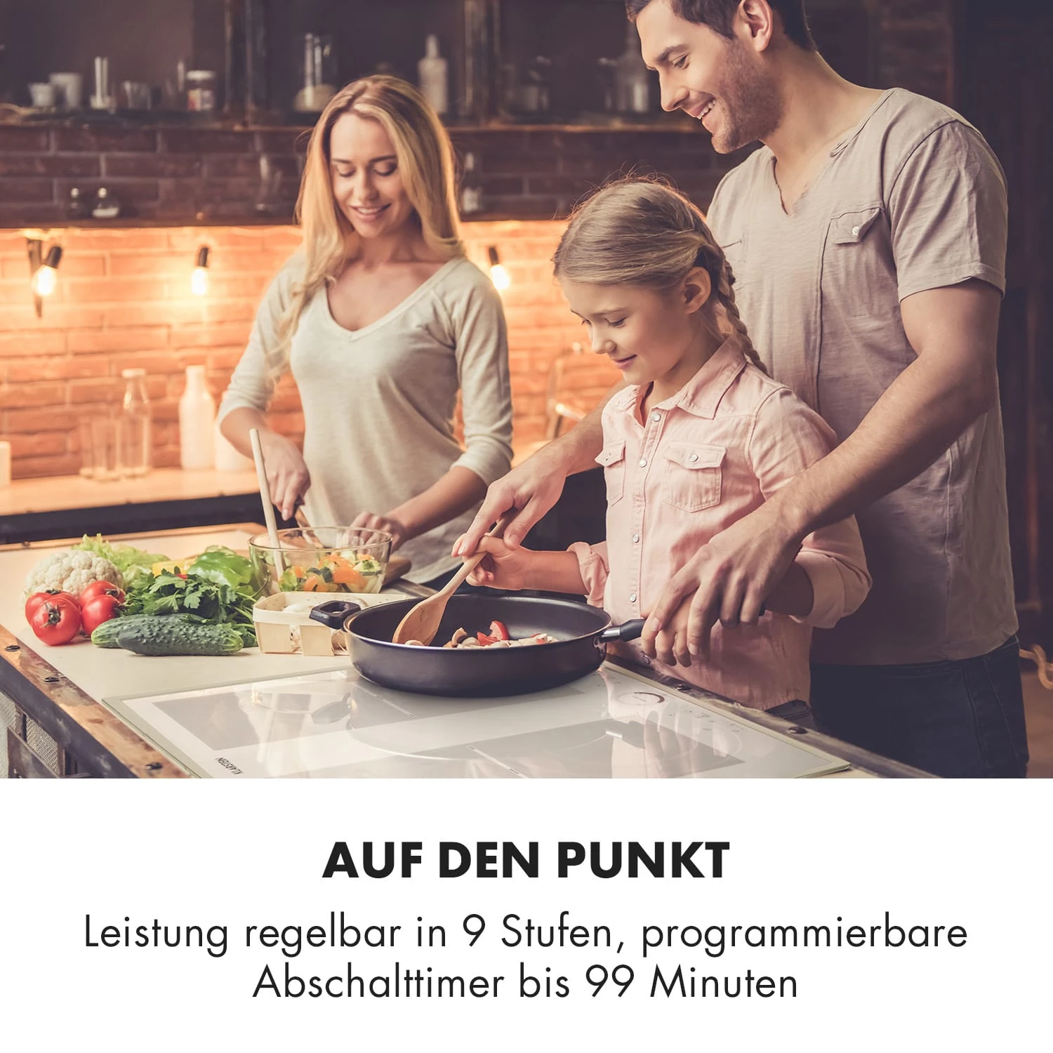 Delicatessa 60 Prime Induktionskochfeld 4 Zonen 7000W Timer 2 Delicatessa 60 Prime Induktionskochfeld 4 Zonen 7000W Timer – Bild 2