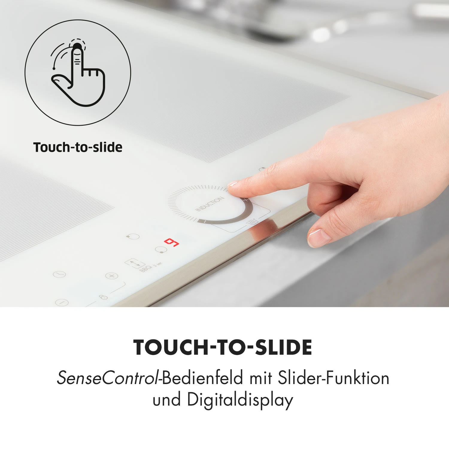 Delicatessa 60 Prime Induktionskochfeld 4 Zonen 7000W Timer 5 Delicatessa 60 Prime Induktionskochfeld 4 Zonen 7000W Timer – Bild 5