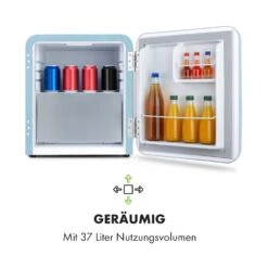Audrey Mini 2in1 Kühlschrank EEC F Gefrierfach LED -Küche Zu Hause 10035309 de 0003 logo
