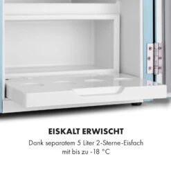 Audrey Mini 2in1 Kühlschrank EEC F Gefrierfach LED -Küche Zu Hause 10035309 de 0004 logo