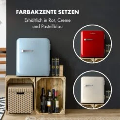 Audrey Mini 2in1 Kühlschrank EEC F Gefrierfach LED -Küche Zu Hause 10035309 de 0008 logo