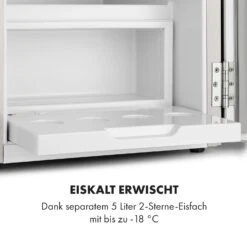 Audrey Mini 2in1 Kühlschrank EEC F Gefrierfach LED -Küche Zu Hause 10035310 de 0004 logo
