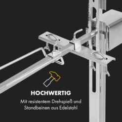 Sauenland Survivor Spanferkelgrill Drehspieß 12W 70kg Max. Edelstahl -Küche Zu Hause 10035372 de 0004 logo