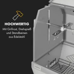 Sauenland Pro XL Spanferkelgrill Drehspieß 15W 4 Rollen Edelstahl -Küche Zu Hause 10035373 de 0003 logo