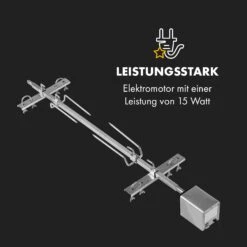 Sauenland Pro XL Spanferkelgrill Drehspieß 15W 4 Rollen Edelstahl -Küche Zu Hause 10035373 de 0005 logo
