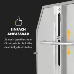 Sauenland Pro XL Spanferkelgrill Drehspieß 15W 4 Rollen Edelstahl -Küche Zu Hause 10035373 de 0006 logo