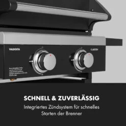 Valdosta 2.0 Gasgrill 2x3,6kW Brenner Edelstahl 16 Valdosta 2.0 Gasgrill 2x3,6kW Brenner Edelstahl -Küche Zu Hause 10035413 de 0007 logo