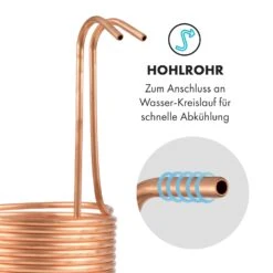 Chiller 10K Eintauchkühler Ø22,4 Cm 10 Schleifen 8 Chiller 10K Eintauchkühler Ø22,4 Cm 10 Schleifen -Küche Zu Hause 10035448 de 0004 logo