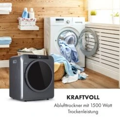 EZ Dry Wäschetrockner Ablufttrockner 1500W 6kg 60cm 12 EZ Dry Wäschetrockner Ablufttrockner 1500W 6kg 60cm -Küche Zu Hause 10035544 de 0004 logo
