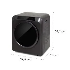 EZ Dry Wäschetrockner Ablufttrockner 1500W 6kg 60cm 16 EZ Dry Wäschetrockner Ablufttrockner 1500W 6kg 60cm -Küche Zu Hause 10035544 yy 0008 logo Klarstein Waeschetrockner EZ Dry grau