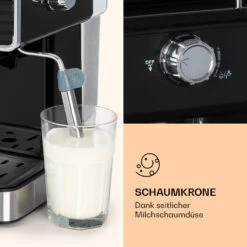 Gusto Classico Espressomaker 1350 Watt 20 Bar Druck 1,5 Liter 12 Gusto Classico Espressomaker 1350 Watt 20 Bar Druck 1,5 Liter -Küche Zu Hause 10035564 de 0005 logo