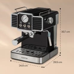 Gusto Classico Espressomaker 1350 Watt 20 Bar Druck 1,5 Liter 15 Gusto Classico Espressomaker 1350 Watt 20 Bar Druck 1,5 Liter -Küche Zu Hause 10035564 yy 0008 logo