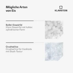 Icefestival Bullet Eiswürfelbereiter 400W 1,9l 20kg/24h 11 Icefestival Bullet Eiswürfelbereiter 400W 1,9l 20kg/24h -Küche Zu Hause 10035578 de 0005 usp
