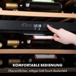 Vinamour 37 Duo Weinkühlschrank 2 Kühlzonen 112 Liter 37 Flaschen 12 Vinamour 37 Duo Weinkühlschrank 2 Kühlzonen 112 Liter 37 Flaschen -Küche Zu Hause 10035663 de 0005 logo