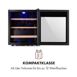 Vinamour 12 Uno Weinkühlschrank 12Fl./46l 4-18°C 40dB -Küche Zu Hause 10035673 de 0004 logo