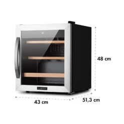 Vinamour 12 Uno Weinkühlschrank 12Fl./46l 4-18°C 40dB -Küche Zu Hause 10035673 yy 0008 logo Klarstein Vinamour 12 Uno Wine Fridge