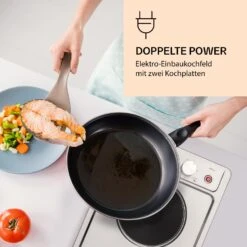 Appetito Domino Elektrokochfeld 2 Platten 3000 Watt Edelstahl -Küche Zu Hause 10035700 de 0006 logo