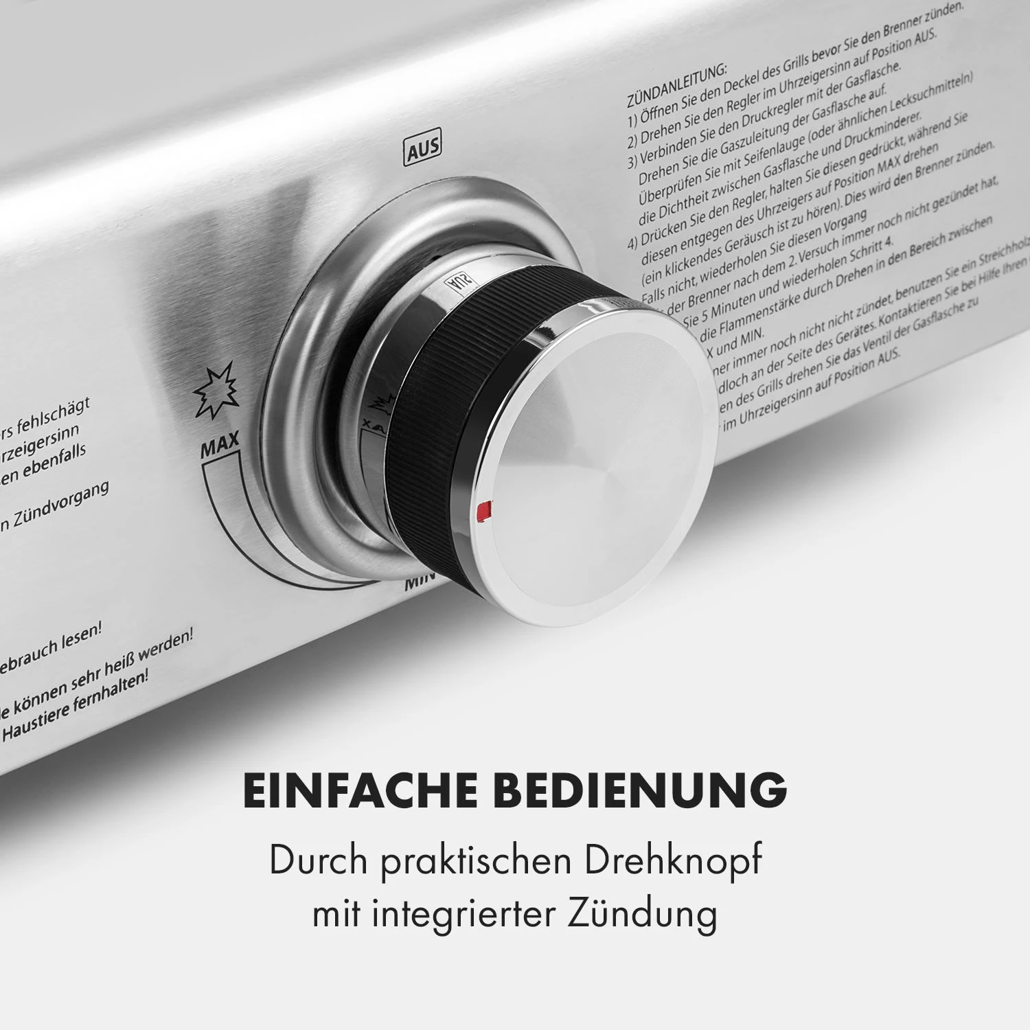 Pizzaiolo Neo Gas-Pizzaofen Inkl. Pizzastein Thermometer Edelstahl 6 Pizzaiolo Neo Gas-Pizzaofen Inkl. Pizzastein Thermometer Edelstahl – Bild 6