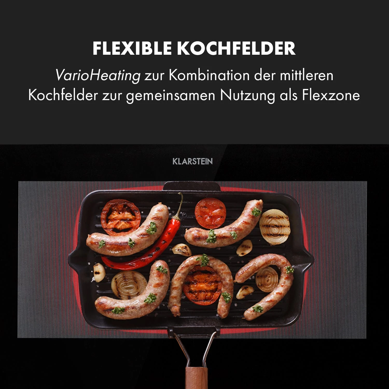 Delicatessa 90 Slim Einbaukochfeld Induktion 4 Zonen 7000W Autark 4 Delicatessa 90 Slim Einbaukochfeld Induktion 4 Zonen 7000W Autark – Bild 4