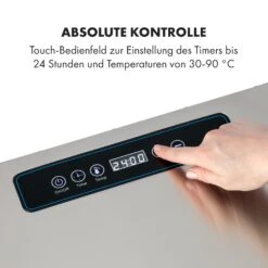 Captain Jerky 110 Dörrautomat 1000W 30-90 °C 24h-Timer Edelstahl 11 Captain Jerky 110 Dörrautomat 1000W 30-90 °C 24h-Timer Edelstahl -Küche Zu Hause 10035735 de 0003 logo