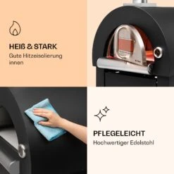 Diavolo Napoletana Pizzaofen Holzofen Rostfreier Edelstahl 11 Diavolo Napoletana Pizzaofen Holzofen Rostfreier Edelstahl -Küche Zu Hause 10035759 de 0004 logo