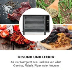 Mega Jerky Dörrautomat 650W 50-80°C LC-Touch-Display Timer 11 Mega Jerky Dörrautomat 650W 50-80°C LC-Touch-Display Timer -Küche Zu Hause 10035853 de 0004 logo