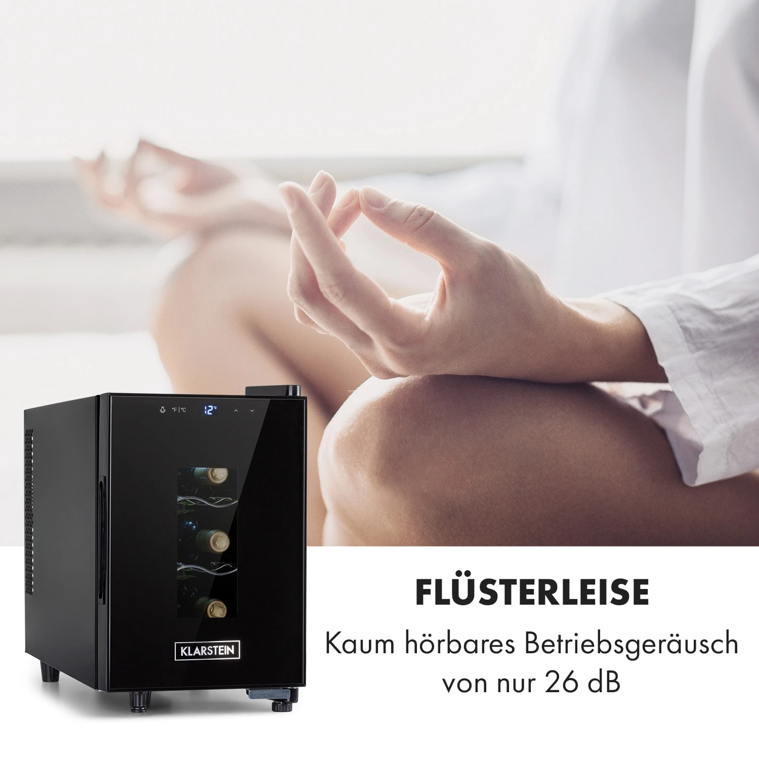 Bellevin 6 Uno Weinkühlschrank 17 Liter 11-18 °C SingleZone LED 5 Bellevin 6 Uno Weinkühlschrank 17 Liter 11-18 °C SingleZone LED – Bild 5