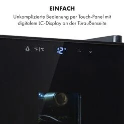Bellevin 8 Uno Weinkühlschrank 23 Liter 11-18 °C LED Touch SingleZone -Küche Zu Hause 10035862 de 0004 logo