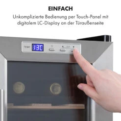Reserva 8 Uno Weinkühlschrank 23 Ltr 8 Fl 11-18 °C 26 DB Edelstahl -Küche Zu Hause 10035864 de 0004 logo