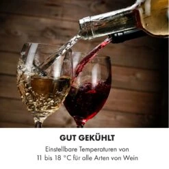 Reserva 8 Uno Weinkühlschrank 23 Ltr 8 Fl 11-18 °C 26 DB Edelstahl -Küche Zu Hause 10035864 de 0006 logo