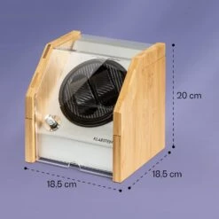 Garonne 2 Uhrenbeweger 1 Drehteller 2 Uhren 3 Speeds 4 Modi Bambus -Küche Zu Hause 10036041 yy 0005 logo