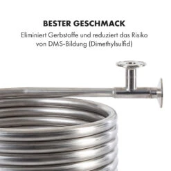 Counterflow Gegenstromkühler Ø28cm 9 Schleifen 304 Edelstahl 10 Counterflow Gegenstromkühler Ø28cm 9 Schleifen 304 Edelstahl -Küche Zu Hause 10036084 de 0005 logo