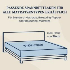 Soft Wonder-Edition Spannbettlaken 90-100 X 200 Cm Mikrofaser -Küche Zu Hause 10036234 de 0007 logo