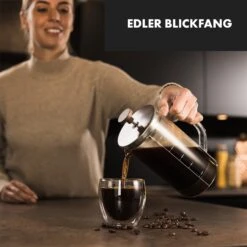 Glaswerk Ristretto French Press 1 Liter Borosilikatglas Edelstahl Walnussholz -Küche Zu Hause 10036368 de 0004 logo