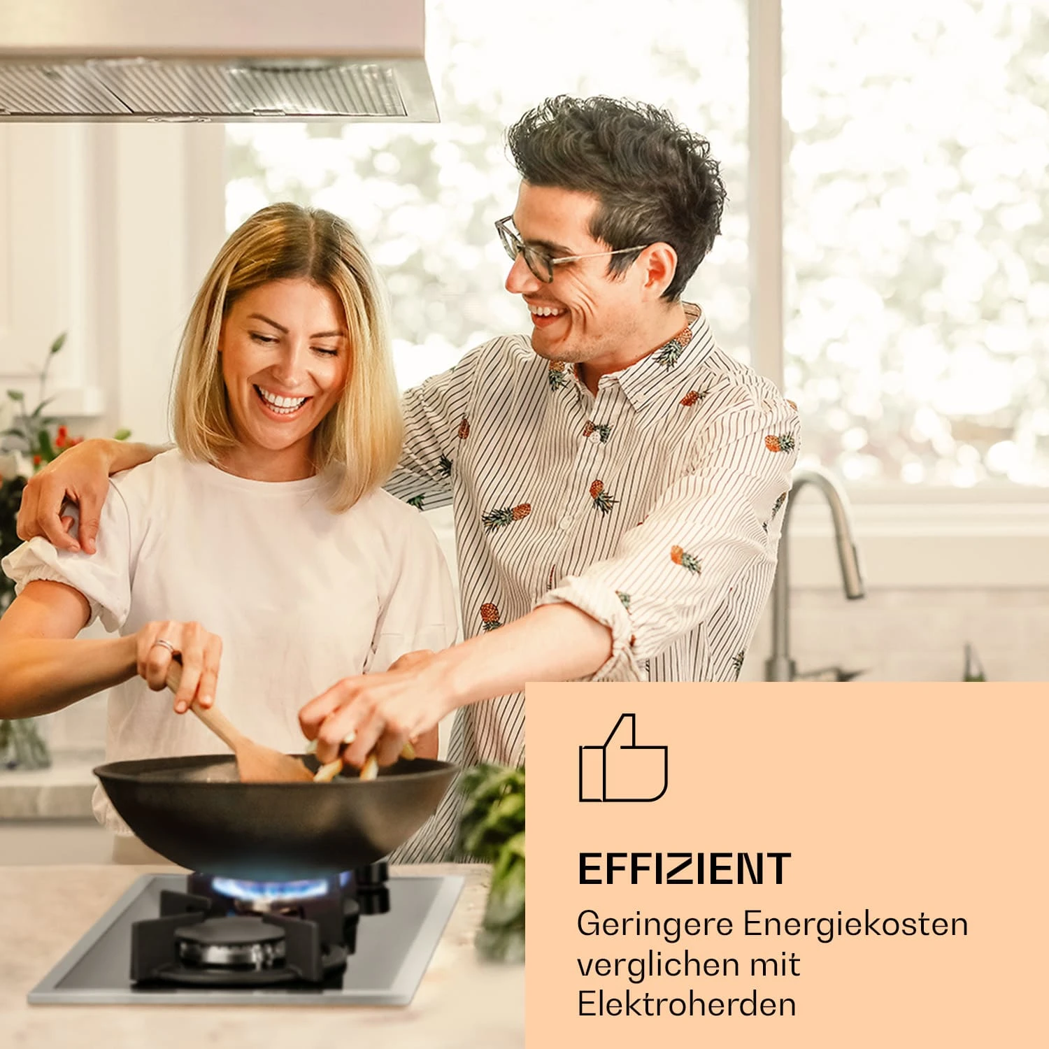 Goldflame Domino Prime Gaskochfeld 2-flammig Messing-Brenner Glaskeramik 2 Goldflame Domino Prime Gaskochfeld 2-flammig Messing-Brenner Glaskeramik – Bild 2