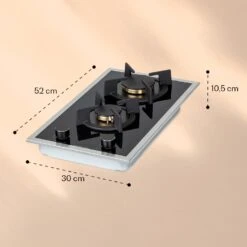 Goldflame Domino Prime Gaskochfeld 2-flammig Messing-Brenner Glaskeramik 13 Goldflame Domino Prime Gaskochfeld 2-flammig Messing-Brenner Glaskeramik -Küche Zu Hause 10037806 yy 0007 logo